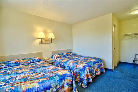 simple motel room