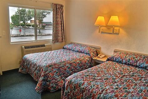 simple motel room