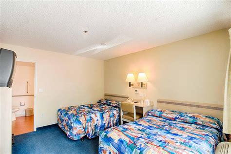 simple motel room