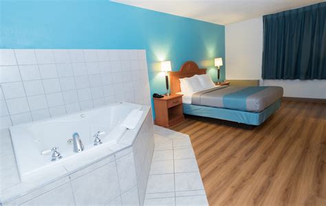 simple motel room