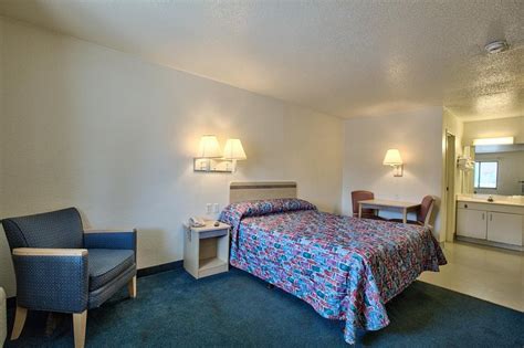 simple motel room
